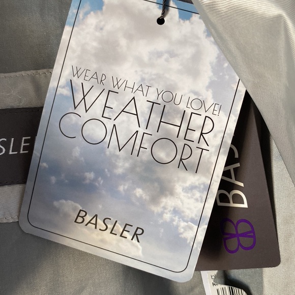 Basler Outdoor Jacket Silver SZ 14 NWT - Picture 8 of 11